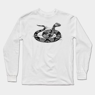 Snake Vintage Image Long Sleeve T-Shirt